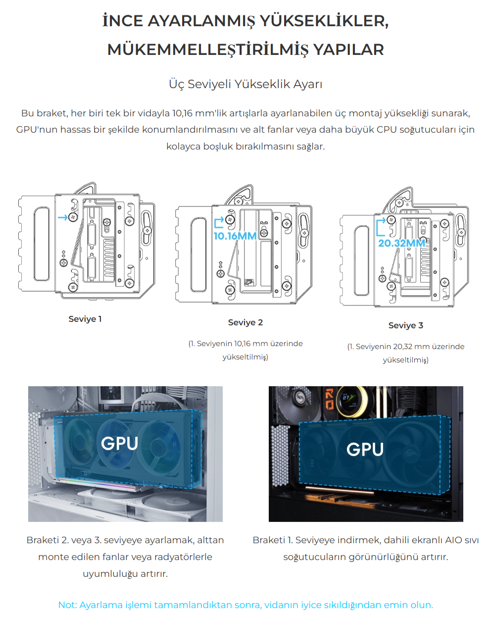 Lian Li Evrensel Dikey Siyah GPU Kiti (G89.VG4-5-V4X.00)