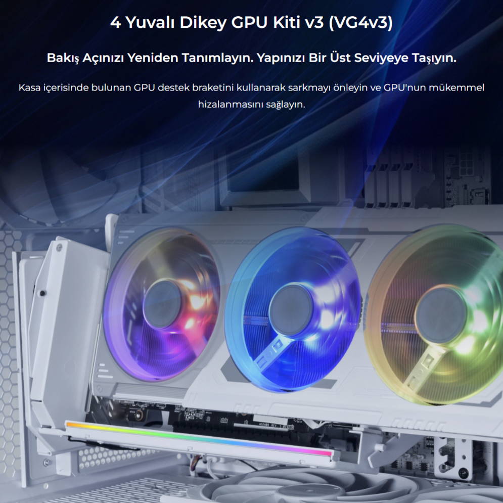 Lian Li Evrensel Dikey Siyah GPU Kiti (G89.VG4-5-V4X.00)