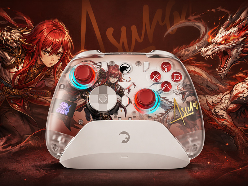 GamePower Asura Kablosuz Beyaz Gamepad (2.4G, Bluetooth, Kablolu) (PC Uyumlu & Taşıma Çantası Hediyeli) 