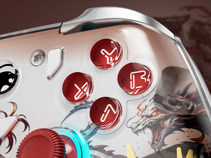 GamePower Asura Kablosuz Beyaz Gamepad (2.4G, Bluetooth, Kablolu) (PC Uyumlu & Taşıma Çantası Hediyeli) 