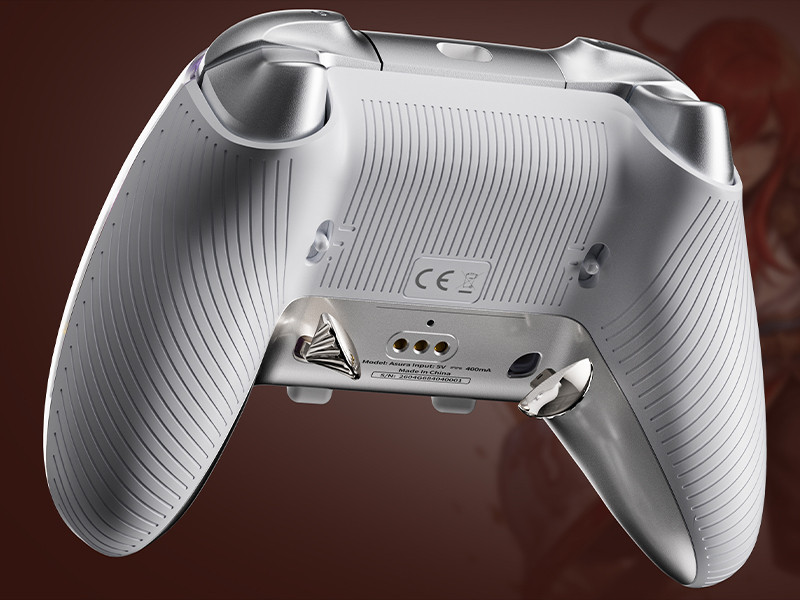 GamePower Asura Kablosuz Beyaz Gamepad (2.4G, Bluetooth, Kablolu) (PC Uyumlu & Taşıma Çantası Hediyeli) 