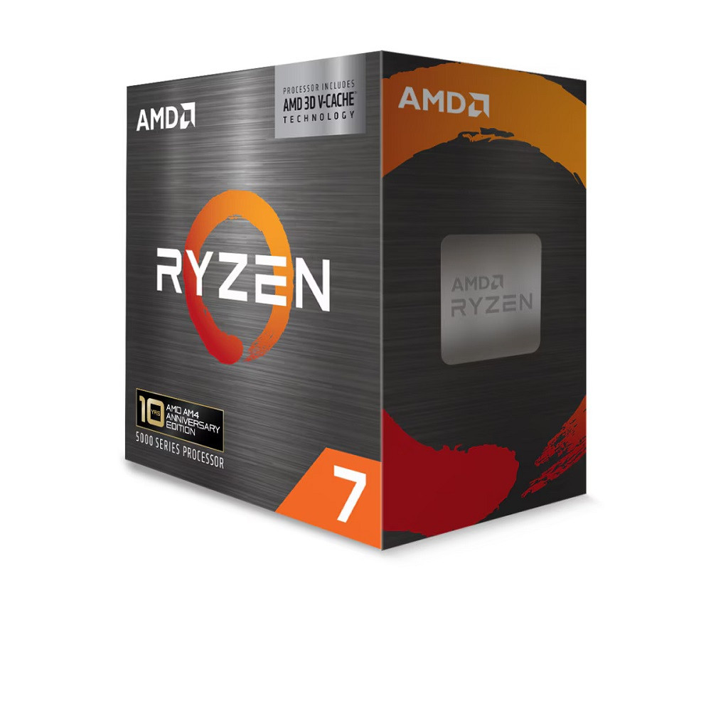 AMD Ryzen 7 5800X3D 10th Anniversary Edition 3.4GHz 8 Çekirdek 96MB Önbellek Soket AM4 Box İşlemci