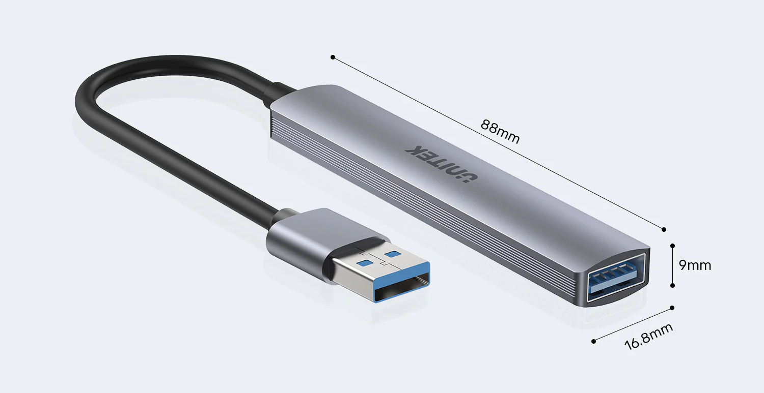 Unitek Type-A to 1 USB 3.0 - 3 USB 2.0 Port USB Dönüştürücü (H1208A)
