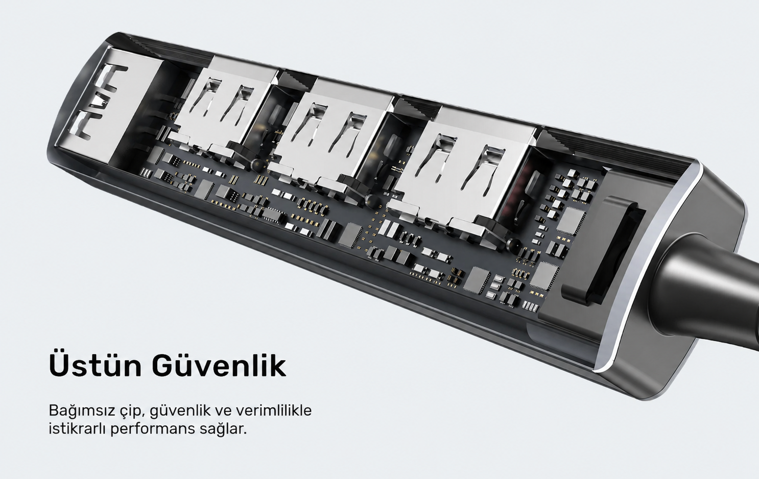 Unitek Type-A to 1 USB 3.0 - 3 USB 2.0 Port USB Dönüştürücü (H1208A)