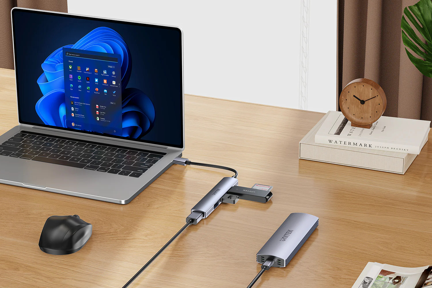 Unitek Type-A to 1 USB 3.0 - 3 USB 2.0 Port USB Dönüştürücü (H1208A)