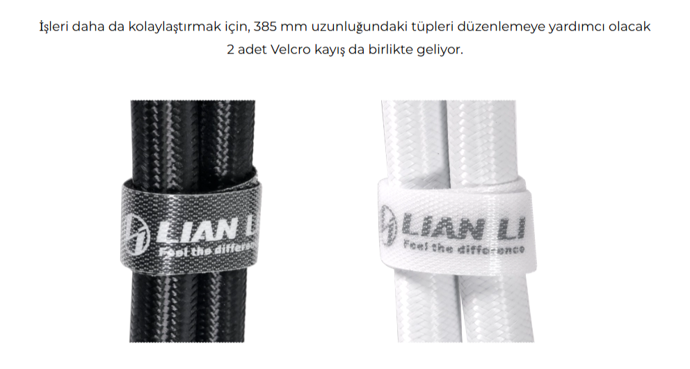 Lian Li Galahad II LCD 280mm Beyaz İşlemci Sıvı Soğutucu (GA2ALCD28TLW)