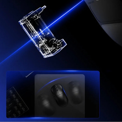 RAWM Leviathan V4 Mavi Wireless Mouse