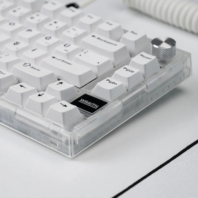 Wraith W75 V2 Klavye Phantom White İngilizce (Manyetik Switch / HE)