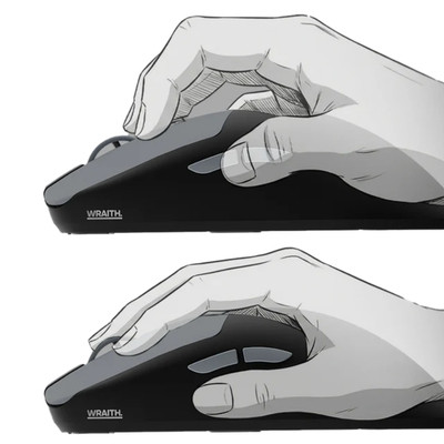 Wraith W1 Wireless Mavi-Beyaz Mouse 