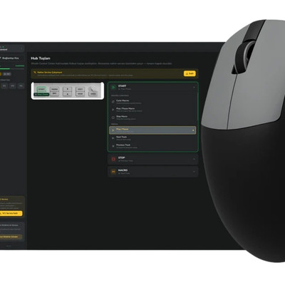 Wraith W1 Wireless Mavi-Beyaz Mouse 