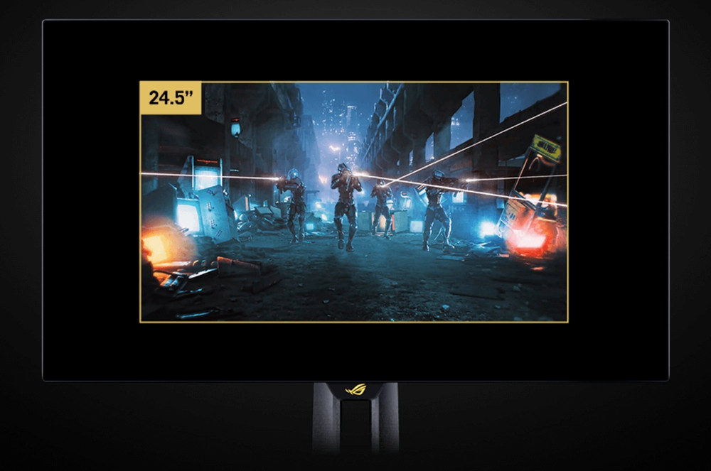 ASUS ROG Swift OLED PG27AQWP-G EDITION 20. Yıl 26.5″ 720 HD – 540Hz 2K QHD Dual-Mode 0.02ms Adaptive Sync Tandem WOLED Pivot Gaming Monitör