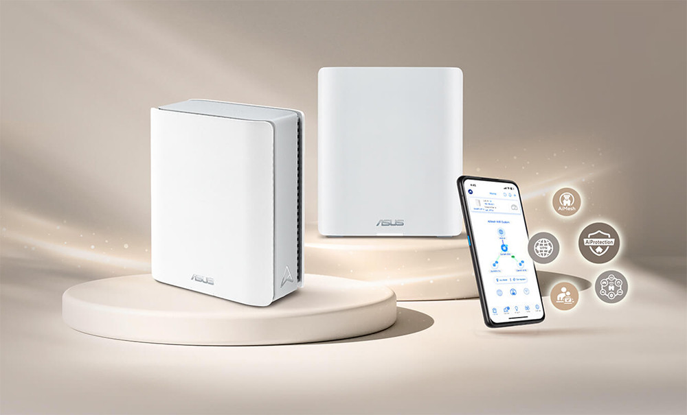 Asus ZenWiFi BT8 14000 Mbps WiFi 7 Mesh Sistem (3`lü Paket)