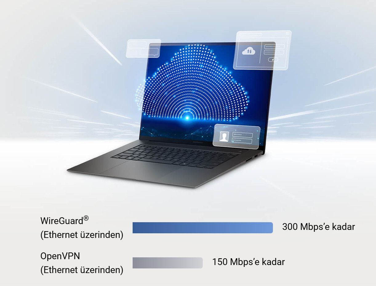 Asus ZenWiFi BT8 14000 Mbps WiFi 7 Mesh Sistem (3`lü Paket)