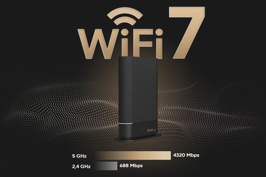 Asus ProArt PRT-BE5000 BE5000 5000 Mbps WiFi 7 DUAL Bant Router