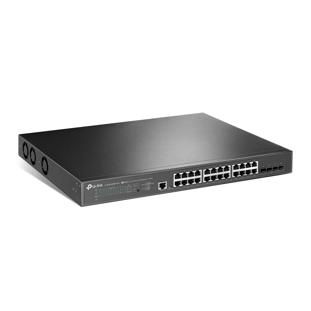 TP-Link TL-SG3428XPP-M2 24 Port 10/100/1000 Mbps Gigabit PoE Switch