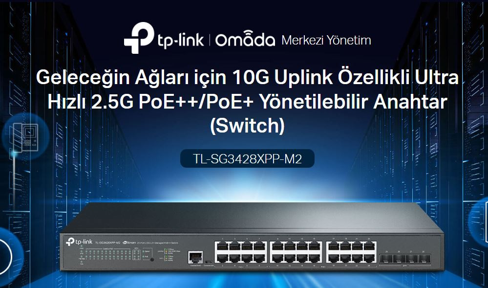 TP-Link TL-SG3428XPP-M2 24 Port 10/100/1000 Mbps Gigabit PoE Switch