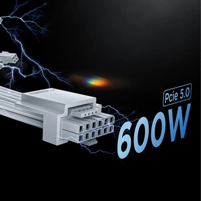 AsiaHorse 12VHPWR PCIE5.0 PSU Cable Siyah