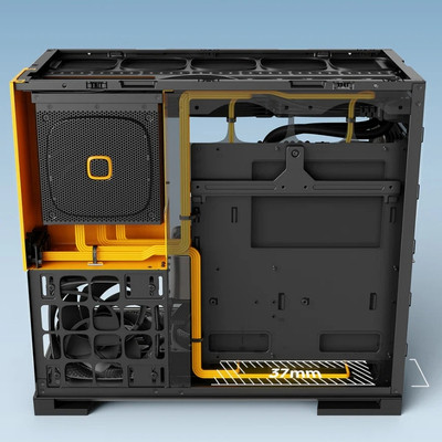 Geometric Future Model 5 Vent E-ATX Beyaz Pembe Gaming Kasa