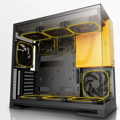Geometric Future Model 5 Vent E-ATX Beyaz Pembe Gaming Kasa