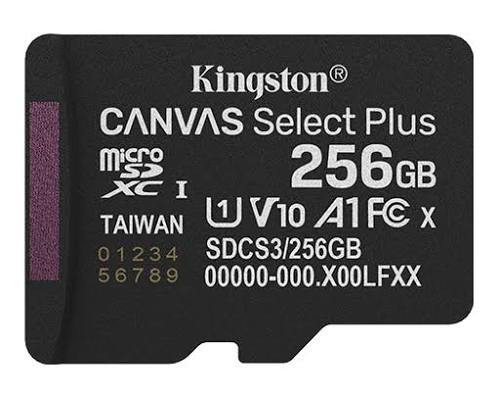 Kingston Canvas Select 256GB Class 10 SDCS/256GB 80MB/s MicroSD Hafıza Kartı