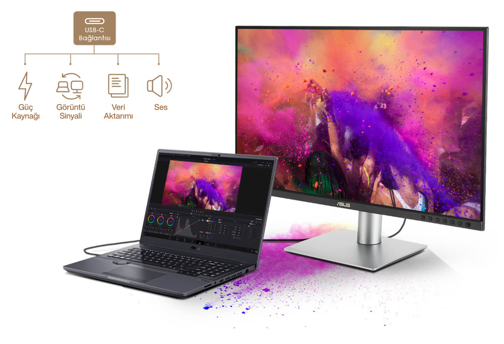 ASUS Proart PA279CRV 27″ 5ms 60Hz  Monitör