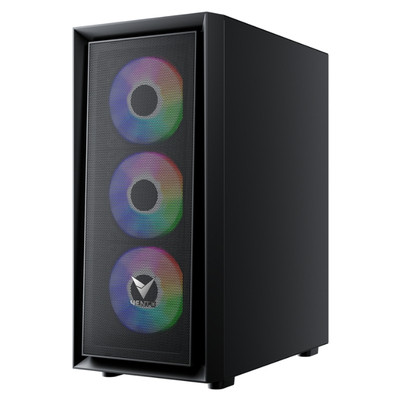 VENTO VG17F 650W 80+ Bronze 4x120mm FRGB Fan Temperli Cam USB 3.0 Mesh ATX Gaming Kasa