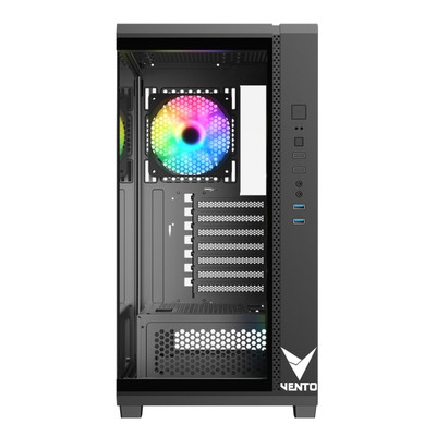 VENTO FSP VG4300F 850W Gen5 ATX3.1 80+ Bronze 4x120mm RGB Fan Temperli Cam USB 3.0 Mesh ATX Gaming Kasa