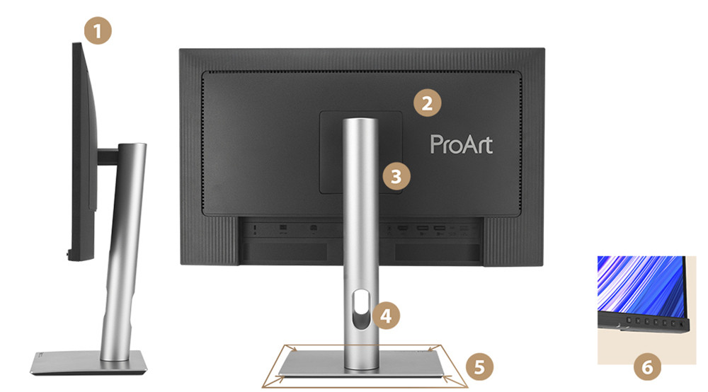 ASUS ProArt PA278CFRV 27″  5ms 100Hz 2K Pivot IPS Monitör
