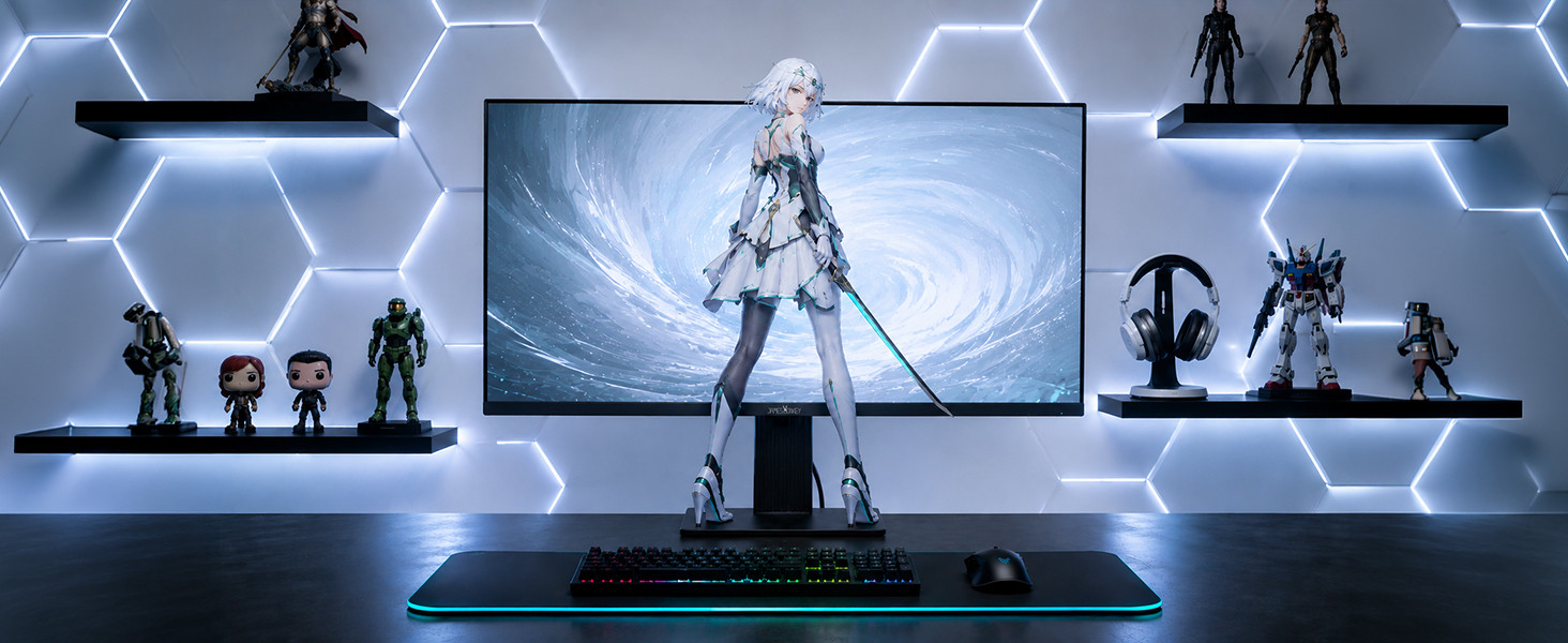 James Donkey Ravel Q70 27″ 210Hz 1Ms GTG Fast IPS QHD 2K Pivot Gaming Monitör (Ölü Pikselde Anında Değişim)