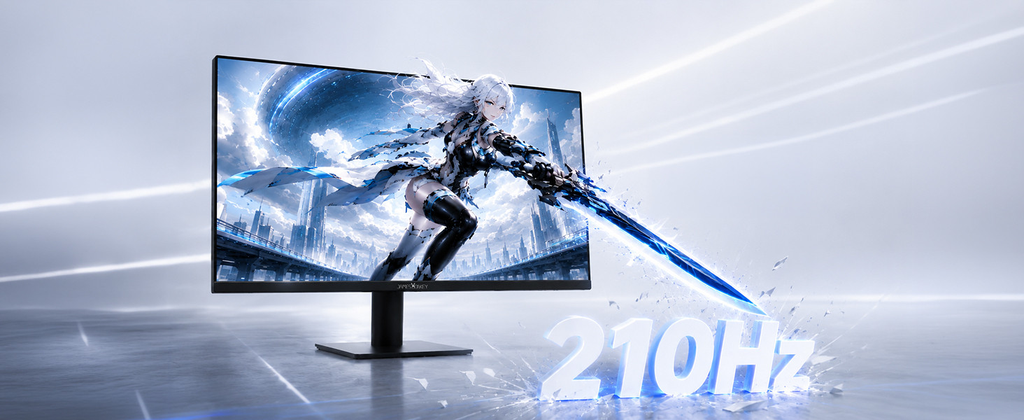 James Donkey Ravel Q70 27″ 210Hz 1Ms GTG Fast IPS QHD 2K Pivot Gaming Monitör (Ölü Pikselde Anında Değişim)
