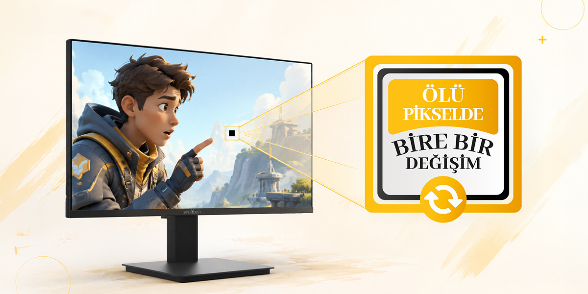 James Donkey Ravel Q70 27″ 210Hz 1Ms GTG Fast IPS QHD 2K Pivot Gaming Monitör (Ölü Pikselde Anında Değişim)