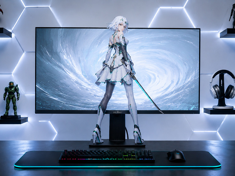 James Donkey Ravel Q70 27″ 210Hz 1Ms GTG Fast IPS QHD 2K Pivot Gaming Monitör (Ölü Pikselde Anında Değişim)