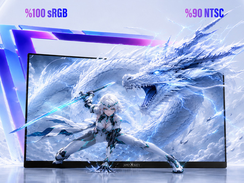 James Donkey Ravel Q70 27″ 210Hz 1Ms GTG Fast IPS QHD 2K Pivot Gaming Monitör (Ölü Pikselde Anında Değişim)