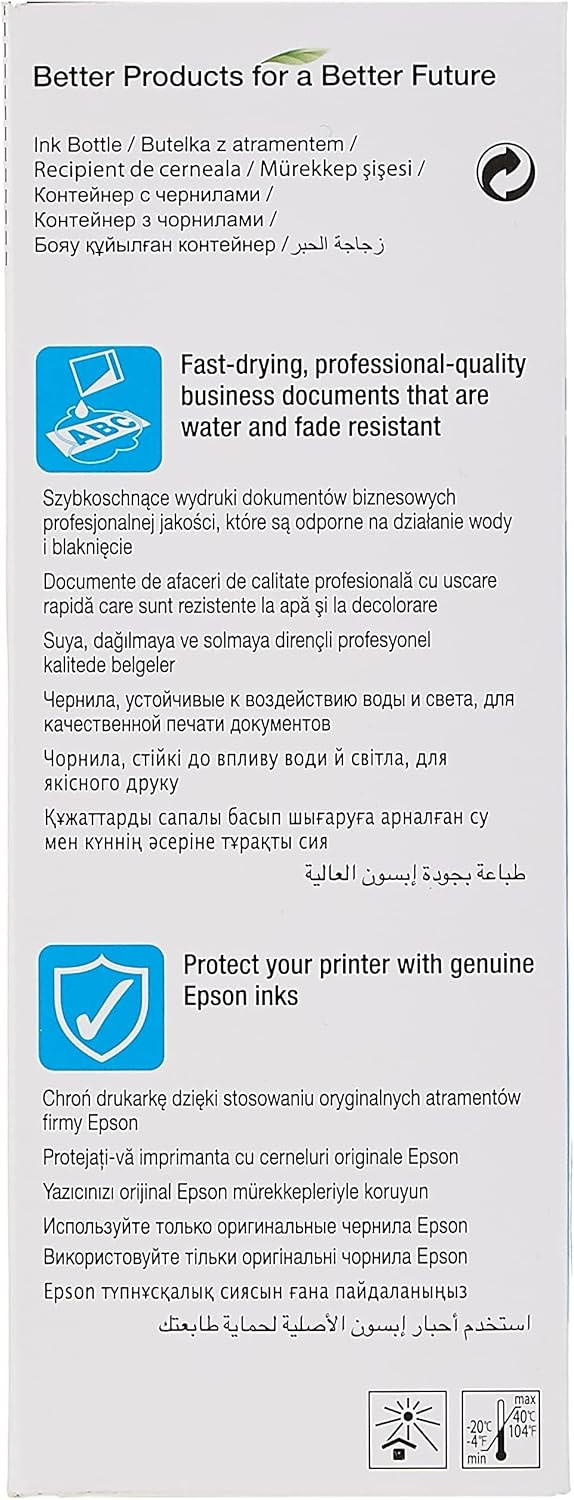 Epson 112 EcoTank Pigment Mavi Şişe Mürekkep Kartuşu - C13T06C24A