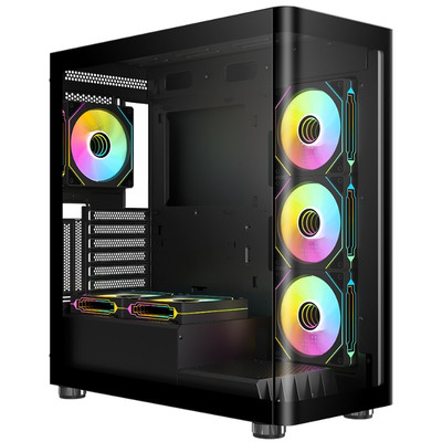 Frisby FC-9570 VANTA 750W 80+ Bronze 6x120MM ARGB Fan Mid Tower ATX Siyah Gaming Kasa
