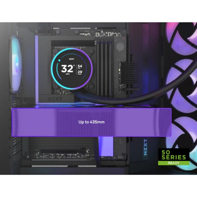 NZXT H Series H9 Flow RGB+ CM-H92FB-P1 Siyah ATX Mid Tower Gaming Kasa