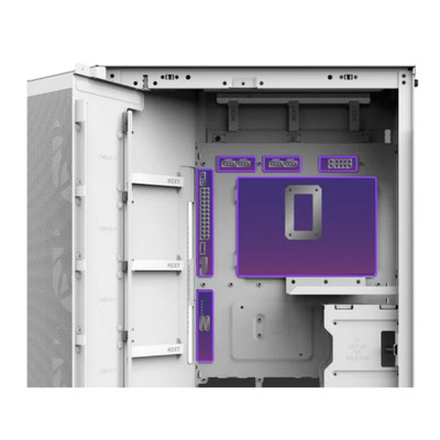 NZXT H Series H9 Flow RGB+ CM-H92FB-P1 Siyah ATX Mid Tower Gaming Kasa