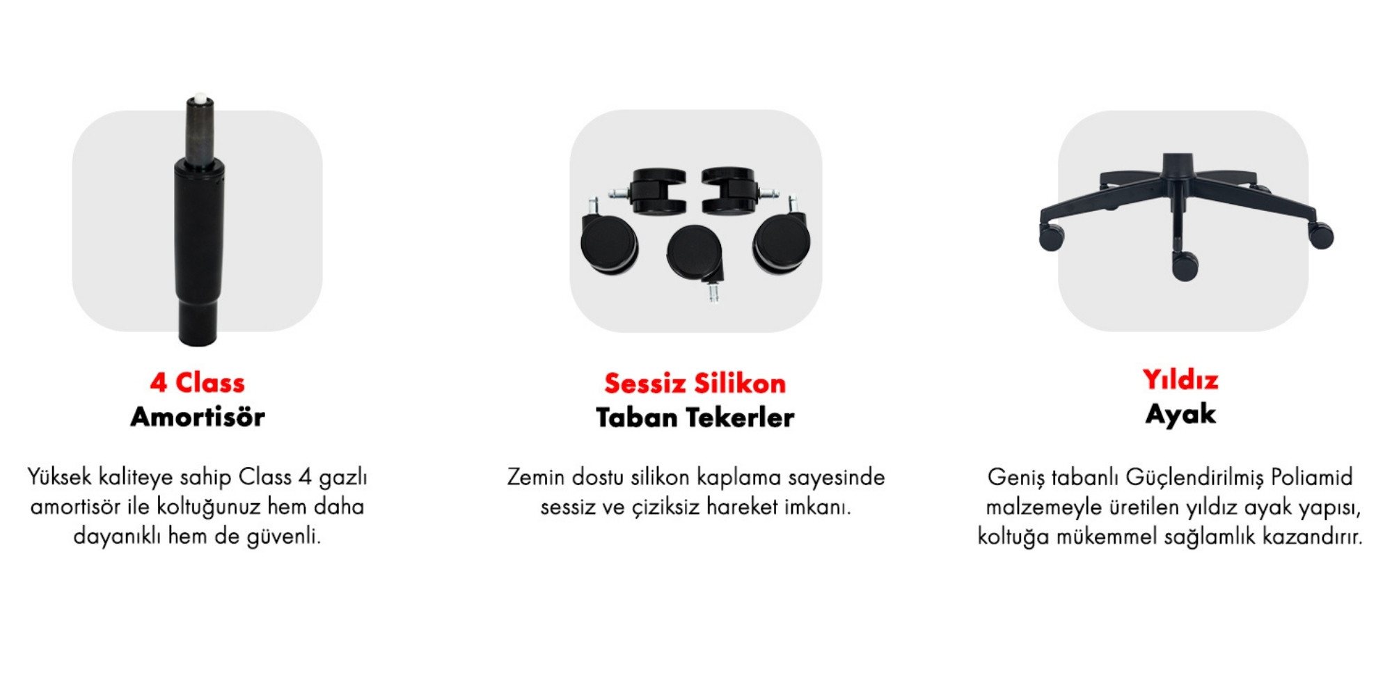 Titanseat Crow Black Kumaş Oyuncu Koltuğu