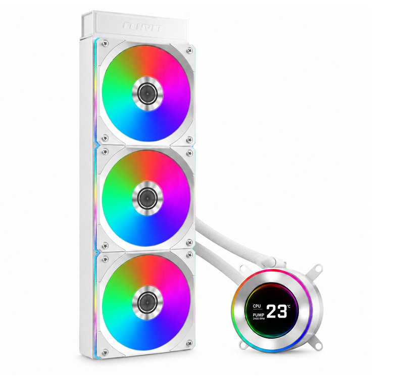 Lian Li Hydro-Shift II LCD-C 360CL Beyaz İşlemci Sıvı Soğutma