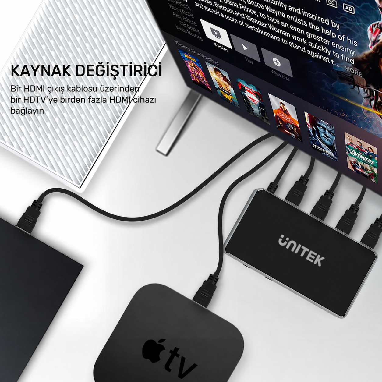 Unitek 4K HDMI Switch