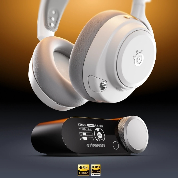 SteelSeries Arctis Nova Pro Omni Beyaz SSH61722  Kablosuz Gaming (Oyuncu) Kulaklığı