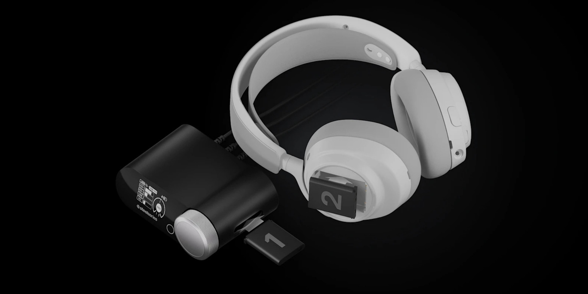 SteelSeries Arctis Nova Pro Omni Beyaz SSH61722  Kablosuz Gaming (Oyuncu) Kulaklığı