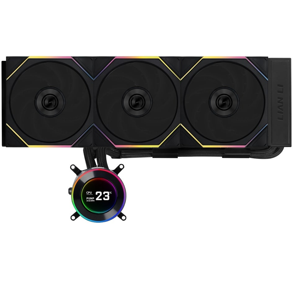 Lian Li Hydro-Shift II LCD-C 360TL Siyah İşlemci Sıvı Soğutucu