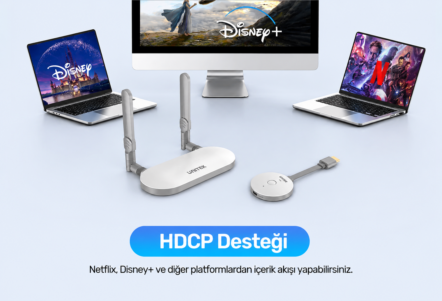 Unitek Kablosuz HDMI