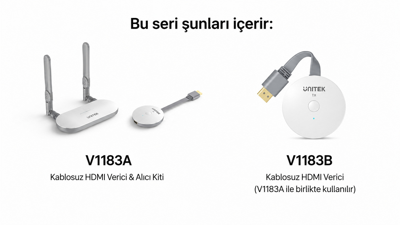Unitek Kablosuz HDMI