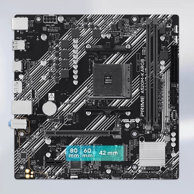 ASUS Prime A520M-K ARGB AM4 DDR4 5100MHz mATX Gaming Anakart