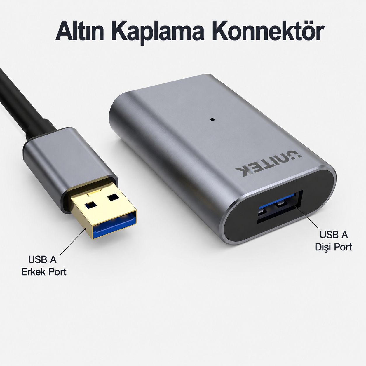 Unitek USB 3.0 Uzatma Kablosu 10Mt Y-3005