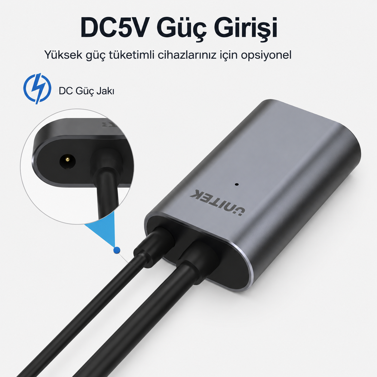 Unitek USB 3.0 Uzatma Kablosu 10Mt Y-3005