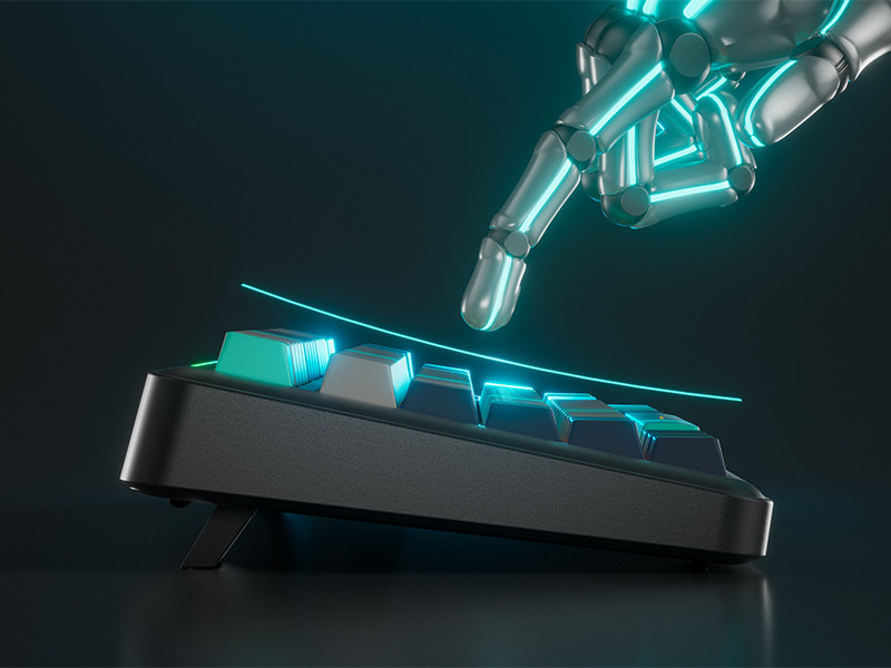 GamePower Zoom RGB Kablolu Mekanik Siyah Gaming Klavye