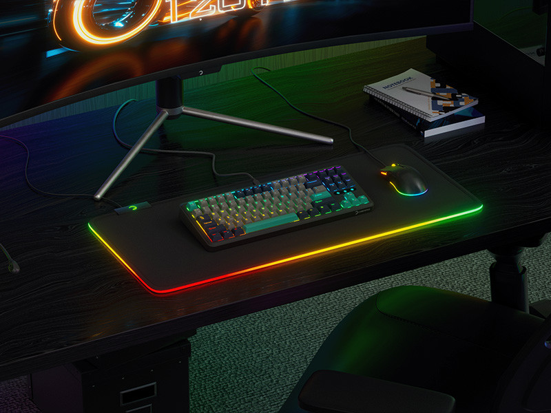 GamePower Zoom RGB Kablolu Mekanik Siyah Gaming Klavye